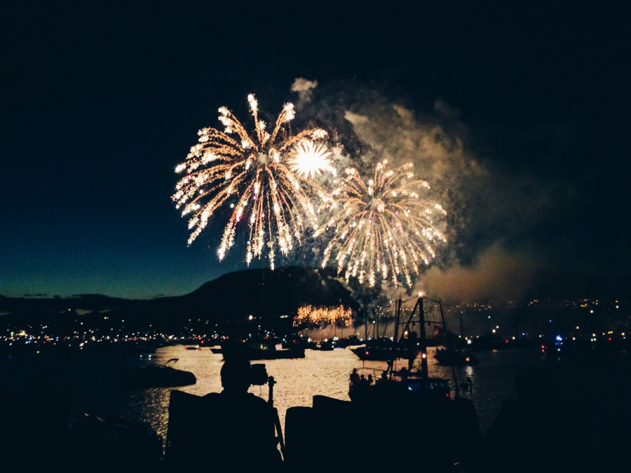 Honda Celebration of Light with Young Kids
