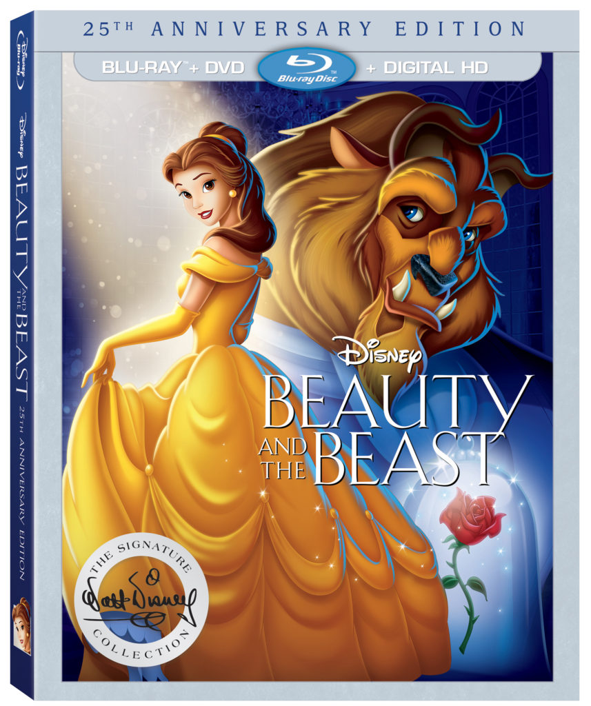 Beauty and the Beast 25th Anniversary Edition now available on Blue-ray + DVD