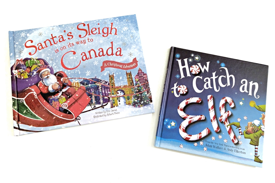 Santa's Sleigh is on its way to Canada and How to Catch an Elf. 