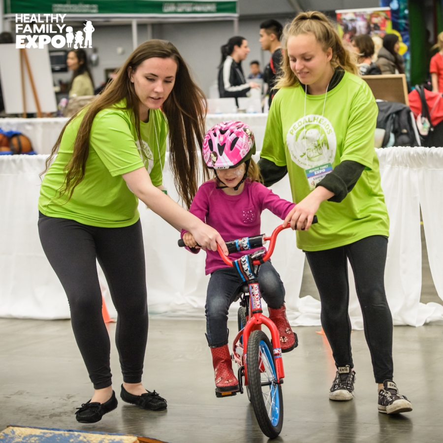 Healthy Family Expo, pedalheads bike camp