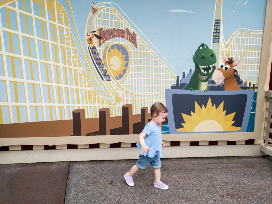 California Adventure. Toy Story Mania! Taking a toddler to Disneyland.