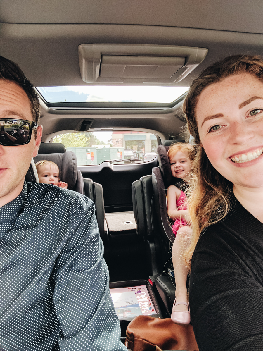 Family of 4 in the 2017 Honda Pilot review