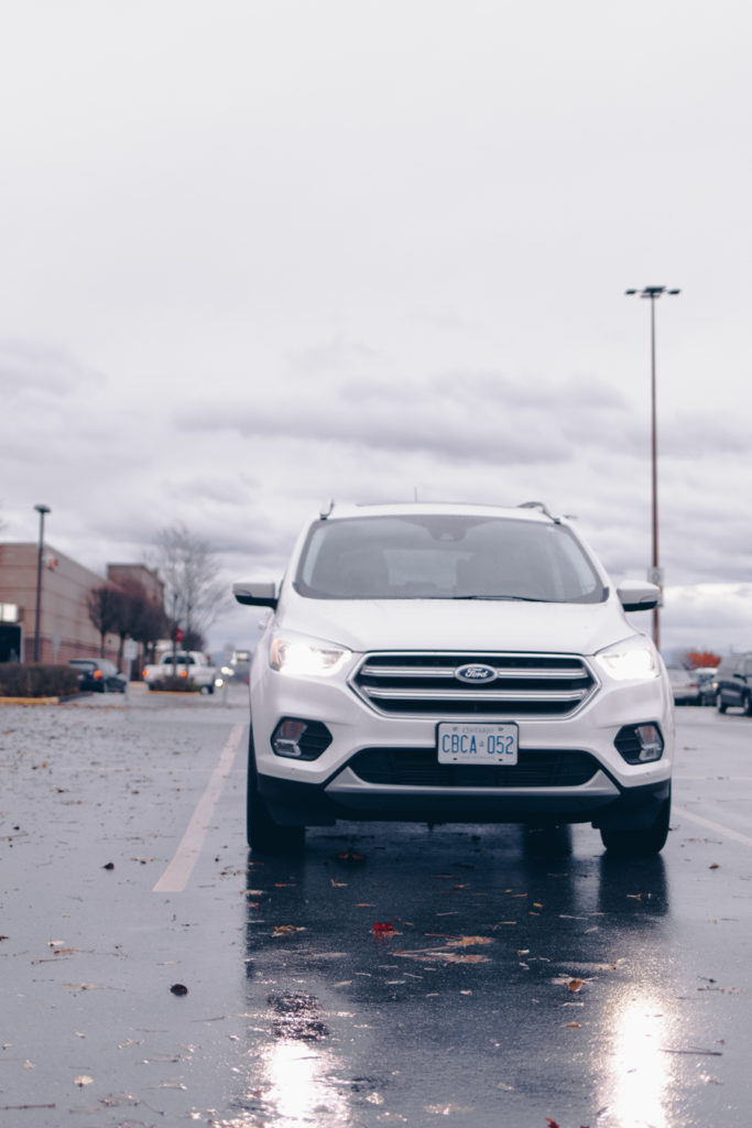 Holidays and Parking Lot Mania | 2017 Ford Escape
