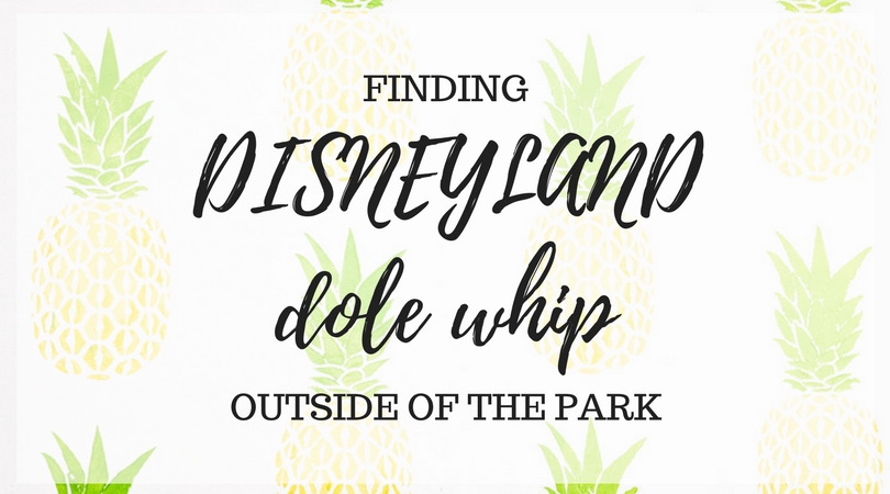 Finding Disneyland Dole Whip Outside of the Park, Dole Whip in Vancouver