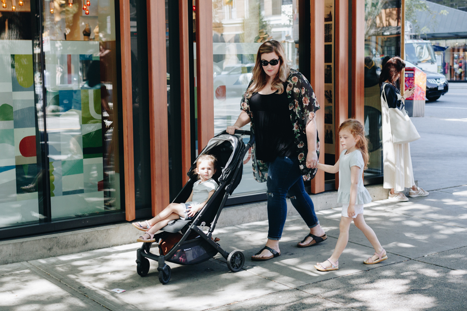 a tourist in your own city, staycation, Vancouver, UPPAbaby MINU, family travel