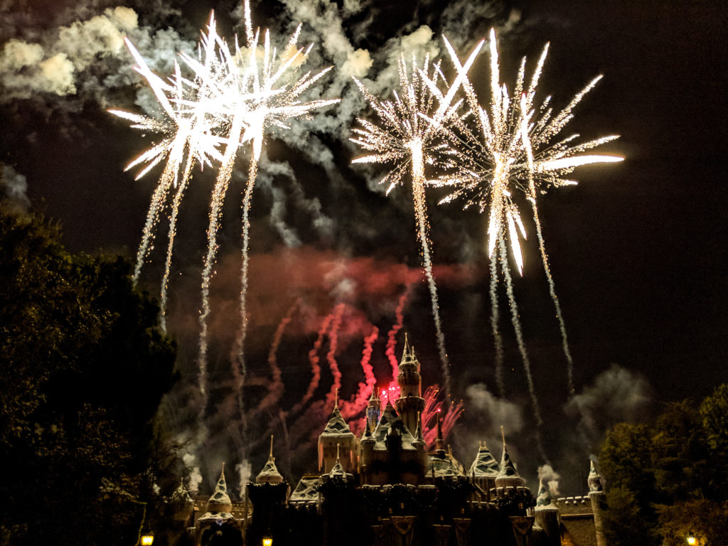 Disneyland Fireworks and Viewing Area